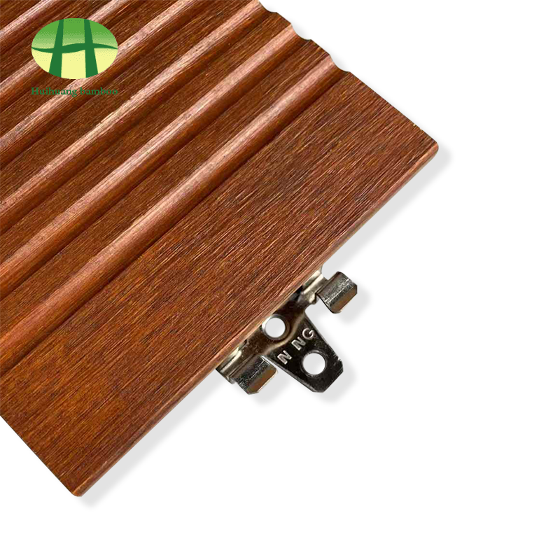 Fästelement som skarvar tunga bambugolv