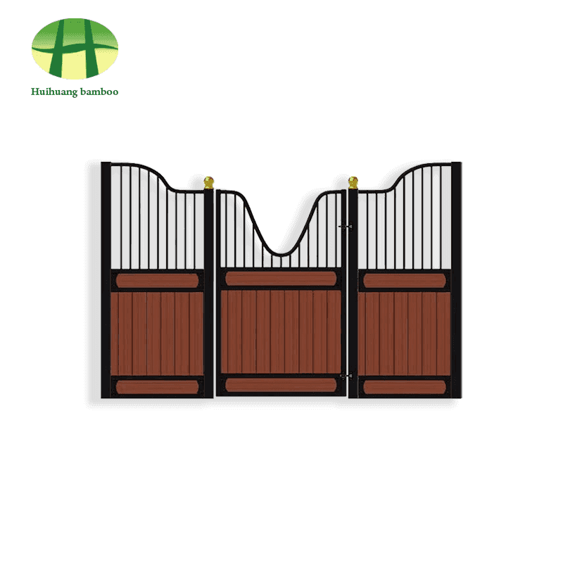 Fyrsidig platt stil tung bambu stabil bräda