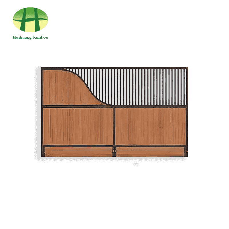 Naturlig utomhus tung bambu stallbräda