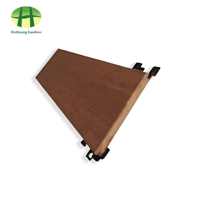 Naturliga utomhus tunga bambu väggpaneler
