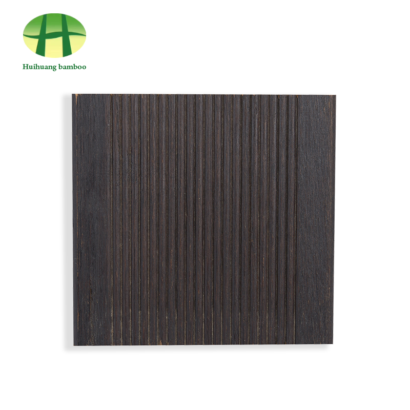 Små vågiga bambugolv